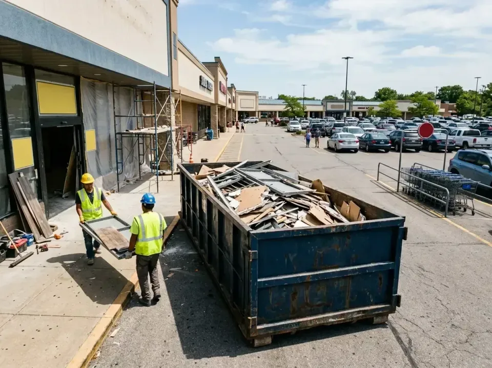 retail-store-renovation-debris-003 — frequently asked questions, Roll-off Dumpster Rentals in Lake Cherokee, TX